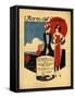 Floralia, Magazine Advertisement, Spain, 1919-null-Framed Stretched Canvas