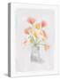 Florals In Vase-Leah Straatsma-Stretched Canvas