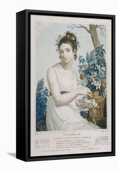 Floreal-Louis Lafitte-Framed Stretched Canvas