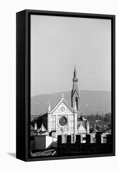 Florence A-Jeff Pica-Framed Stretched Canvas