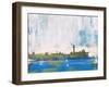 Florence Abstract Skyline I-Emma Moore-Framed Art Print