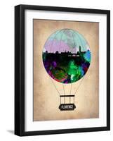 Florence Air Balloon-NaxArt-Framed Art Print