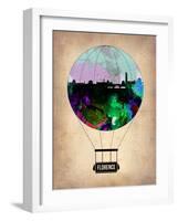 Florence Air Balloon-NaxArt-Framed Art Print