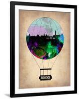 Florence Air Balloon-NaxArt-Framed Art Print