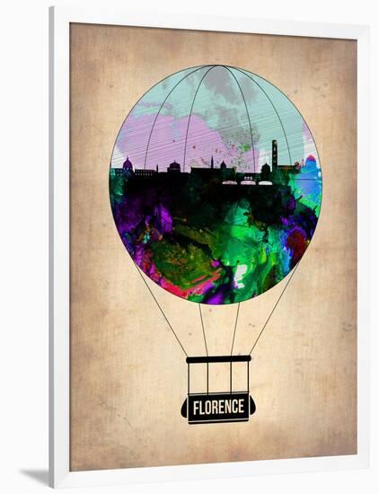 Florence Air Balloon-NaxArt-Framed Art Print