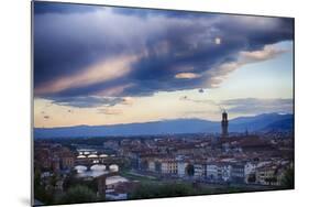 Florence as Viewed from Michael Angelo Overlook Florence-Terry Eggers-Mounted Photographic Print