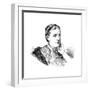 Florence Baker, Wife of English Explorer and Anti-Slavery Campaigner Samuel White Baker, 1870-null-Framed Giclee Print
