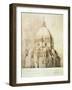 Florence Cathedral from the East, from "Fragments D'Architecture Du Moyen Age Et De La Renaissance"-Eugene Duquesne-Framed Giclee Print