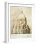 Florence Cathedral from the East, from "Fragments D'Architecture Du Moyen Age Et De La Renaissance"-Eugene Duquesne-Framed Giclee Print