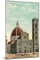 Florence Cathedral, Italy-null-Mounted Art Print