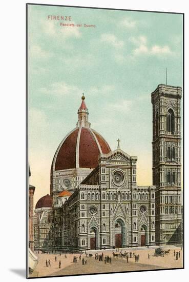 Florence Cathedral, Italy-null-Mounted Art Print