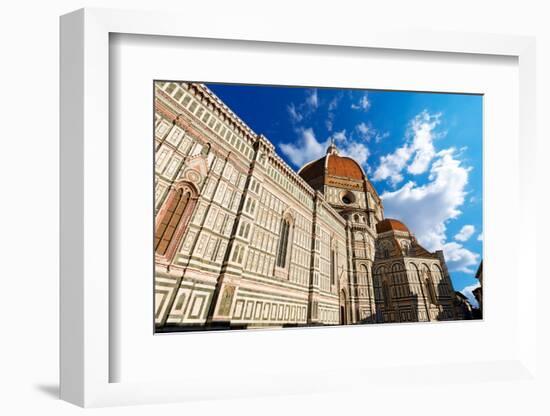 Florence Cathedral - Tuscany Italy-Alberto SevenOnSeven-Framed Photographic Print