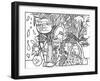 Florence Cats Line Art-Oxana Zaika-Framed Giclee Print