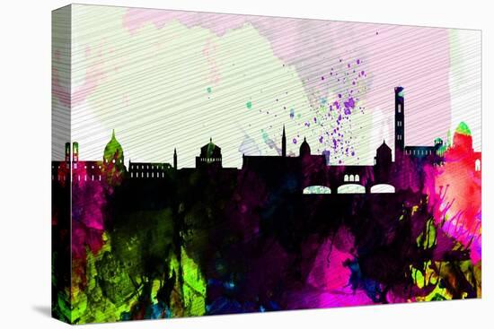 Florence City Skyline-NaxArt-Stretched Canvas