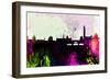 Florence City Skyline-NaxArt-Framed Art Print