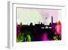 Florence City Skyline-NaxArt-Framed Art Print