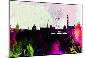 Florence City Skyline-NaxArt-Mounted Art Print