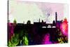 Florence City Skyline-NaxArt-Stretched Canvas