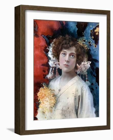 Florence Collingbourne in San Toy, C1902-Ellis & Walery-Framed Giclee Print