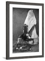 Florence Cook, Medium, with Katie King Behind Her-null-Framed Photographic Print