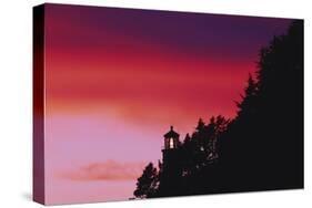 Florence, Devils Elbow State Park, Heceta Head Lighthouse at Sunset-Jamie & Judy Wild-Stretched Canvas