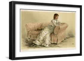 Florence Dixie-Theobald Chartran-Framed Art Print