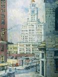 Inquirer Building, Philadelphia-Florence Doll Bradway-Giclee Print