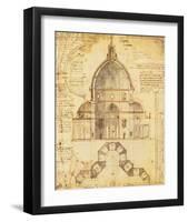 Florence Dome-Lodovic Cardi-Framed Premium Giclee Print