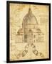 Florence Dome-Lodovic Cardi-Framed Premium Giclee Print