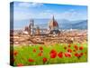 Florence, Duomo and Giotto's Campanile.-SerrNovik-Stretched Canvas