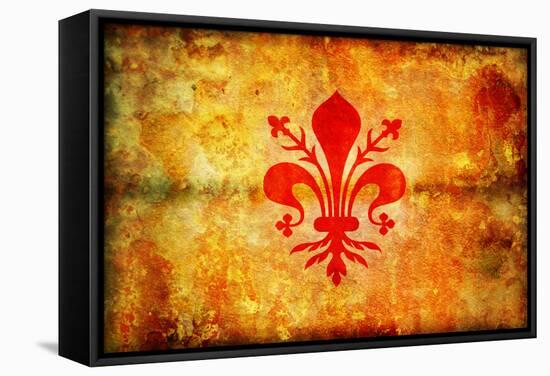 Florence Flag-michal812-Framed Stretched Canvas