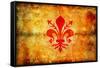 Florence Flag-michal812-Framed Stretched Canvas