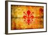 Florence Flag-michal812-Framed Art Print