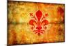 Florence Flag-michal812-Mounted Art Print