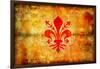 Florence Flag-michal812-Framed Art Print