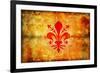 Florence Flag-michal812-Framed Art Print