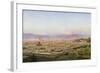 Florence from Bellosguardo-John Brett-Framed Giclee Print