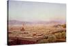 Florence from Bellosguardo-John Brett-Stretched Canvas