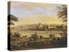 Florence from Farmhouses-Gaspar van Wittel-Stretched Canvas
