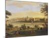 Florence from Farmhouses-Gaspar van Wittel-Mounted Giclee Print