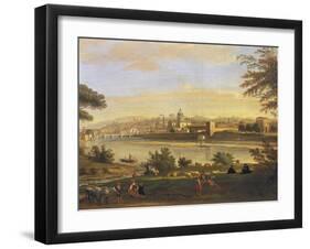 Florence from Farmhouses-Gaspar van Wittel-Framed Giclee Print