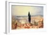 Florence from near San Miniato, 1828-J. M. W. Turner-Framed Giclee Print