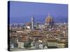 Florence from Piazzale Michaelangelo, Italy-Peter Thompson-Stretched Canvas