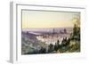 Florence from San Miniato-Arthur Severn-Framed Giclee Print