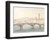 Florence from the Arno-J M W Turner-Framed Giclee Print