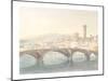 Florence from the Arno-J M W Turner-Mounted Giclee Print