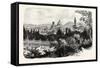 Florence from the Boboli Gardens-null-Framed Stretched Canvas