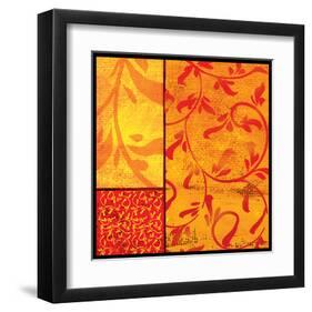 Florence Gold Cadmium-Lillian Pasenar-Framed Art Print