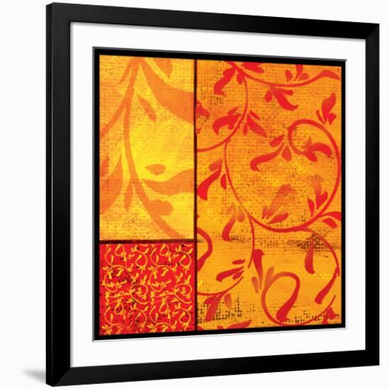 Florence Gold Cadmium-Lillian Pasenar-Framed Art Print