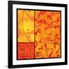 Florence Gold Cadmium-Lillian Pasenar-Framed Art Print